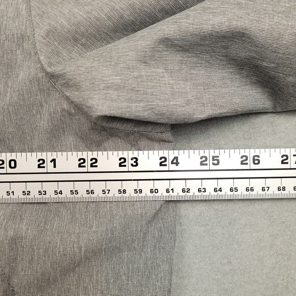 Marc Anthony Men's Designer Full Zip Windbreaker Jacket Size XL Gray Black - Picture 9 of 11